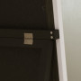 Golvspegel med tvåfärgad ram och flexibel placering – 162,6 x 53,3 cm Grå