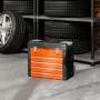 Verktygslåda Robust Metall med 4 Lådor och Toppbricka – 49,7 x 25,3 x 40,7 cm