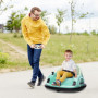 Radiobil Bumper Car 360° Rotation med Fjärrkontroll Grön
