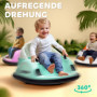 Radiobil Bumper Car 360° Rotation med Fjärrkontroll Grön