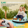 Radiobil Bumper Car 360° Rotation med Fjärrkontroll Grön
