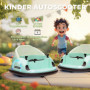 Radiobil Bumper Car 360° Rotation med Fjärrkontroll Grön