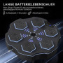 Musikstyrd Boxningsmaskin med LED-display och Bluetooth – 44 x 44 x 8 cm