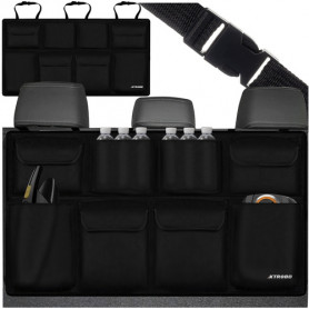 Bagageorganisatör för bil – ryggstöd & förvaring, vattentät & slits...