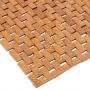 Bambumatta för badrum & dusch – halkfri, vattentät, 80x50 cm – naturlig finish