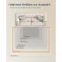 Matta Beige Vintagestil 160 x 230 cm Fluffig Cappuccino