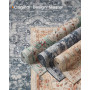 Matta Beige Vintagestil 160 x 230 cm Fluffig Cappuccino
