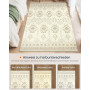 Matta Boho Design Sandbeige Fluffig 120 x 170 cm