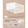 Förvaringslådor x12 Stapelbara Transparent Med Lock 33,2 x 23 x 14,5 cm