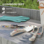 Trädgårdsredskapset  – Spade, Kratta & Sekatör i Rostfri Aluminium