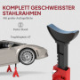 Pallbock 2-pack 6 Ton per Styck, Justerbar Höjd 37,5–59,2 cm
