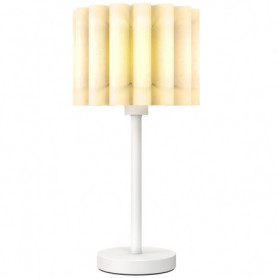 Bordslampa Retro Wave med E27-sockel och knappströmbrytare