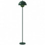 Golvlampa Modern Curve Grön Stål med E27-sockel och fotpedal