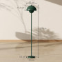 Golvlampa Modern Curve Grön Stål med E27-sockel och fotpedal