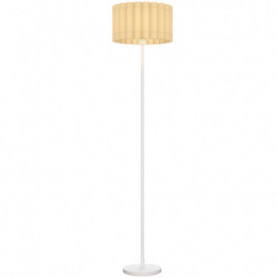 Golvlampa Ø35 x 153 cm med E27-sockel, PVC-skärm och fotpedal