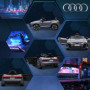 Elbil för Barn Audi Licensierad med Fjärrkontroll Grå