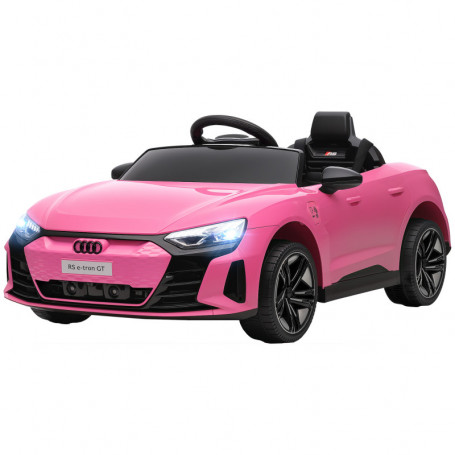 Elbil för Barn Audi Licensierad med Fjärrkontroll Rosa
