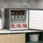 Minifrys 35 L -14 till -24℃, 5-nivå, Grå 47 x 44,2 x 48,8 cm