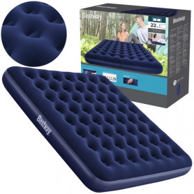 Dubbelmadrass 203 x 183 x 22 cm – Robust komfort för inomhus och ut...