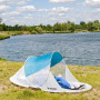 Strandtält 220×120×90 cm – Lätt, kompakt och skyddande för sol och vind