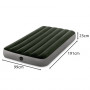 Uppblåsbar Enkelmadrass med Sammetsyta – 191x99x25 cm – Bekväm Perfekt för Camping eller Gäster