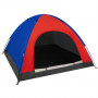 4-personerstält Lätt & kompakt campingtält med myggnät och bärväska...