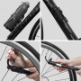 Handpump för cykel & elscooter – kompakt, aluminium, 7 bar + ramfäste