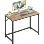 Skrivbord 100 x 50 x 75 cm Svart - Ek Industriell Design