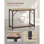 Skrivbord 100 x 50 x 75 cm Svart - Ek Industriell Design
