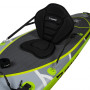 Stor SUP - bräda 350x84x15 cm med säte, åra, pump & vattentäta tillbehör – upp till 170 kg
