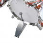 Barntrumset med 5 trummor Leksak, cymbal & pall – rytmisk leksak me...