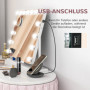 Hollywood Sminkspegel 14 LED Belysning, Vinkel, 62,5 x 49,5 cm, Vitram