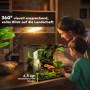 Glasterrarium med dubbeldörrar och ventilation – 30 x 30 x 30 cm