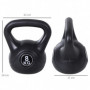 Kettlebell med Sandfyllning – 8 kg, Ergonomiskt Grepp & Platt Botten