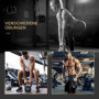 Kettlebell med Sandfyllning – 12 kg, Stabil Design & Ergonomiskt Grepp