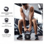 Kettlebell med Sandfyllning – 12 kg, Stabil Design & Ergonomiskt Grepp