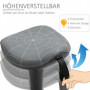 Ergonomisk Ståpall med Gungfunktion – Justerbar Höjd & 360° Rotation