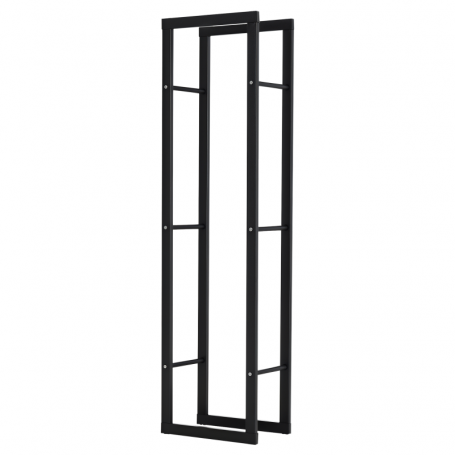 Vedställ i Stål – Elegant & Robust Förvaring 40 x 25 x 150 cm
