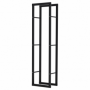 Vedställ i Stål – Elegant & Robust Förvaring 40 x 25 x 150 cm