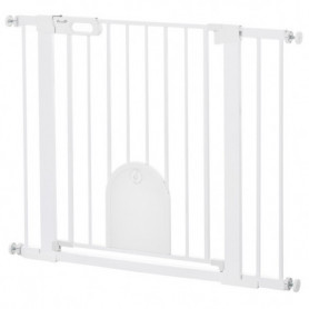 Säkerhetsgrind 103 x 76 cm – Dubbellås, Automatisk Stängning & Just...