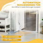 Säkerhetsgrind 103 x 76 cm – Dubbellås, Automatisk Stängning & Justerbar Bredd