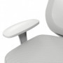 Ergonomisk Kontorsstol med Nätrygg, Grå