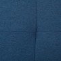 Förvaringsbänk med Knappsöm – 125 x 49 x 41,5 cm, Stoppad Sits Blå
