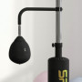 Stående Boxningsställning med 2 Speed ​​​​Balls och Reflexstång Svart