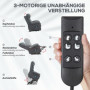 Elektrisk massagefåtölj med 3 motorer och ståhjälp – 93 x 100 x 112...