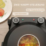 Elektrisk Pizzaugn med temperaturdisplay – 0–430 °C