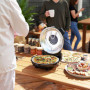 Elektrisk Pizzaugn med temperaturdisplay – 0–430 °C