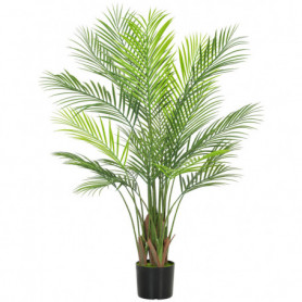 Konstgjord Areca-palm i kruka – 120 cm, UV-resistent