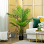 Konstgjord Areca-palm i kruka – 120 cm, UV-resistent
