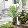 Konstgjord Areca-palm i kruka – 120 cm, UV-resistent